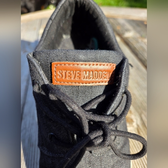 STEVE MADDEN Men's Wlokoii Canvas Sneakers - Picture 5 of 10